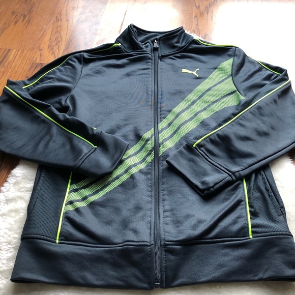 Puma boys zipup track jacket large (14-16) - Picture 3 of 6